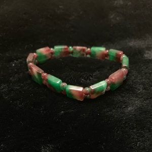 Jade marble bracelet